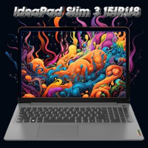 LENOVO IdeaPad Slim 3 15IRU8 Intel® Core™ i3-1315U | 8GB DDR5 RAM ; 256GB SSD NVMe® | 15.6″ FHD TN Display | Intel® UHD Graphics |  ENGLISH ARABIC KEYBOARD | DOS | Arctic Grey