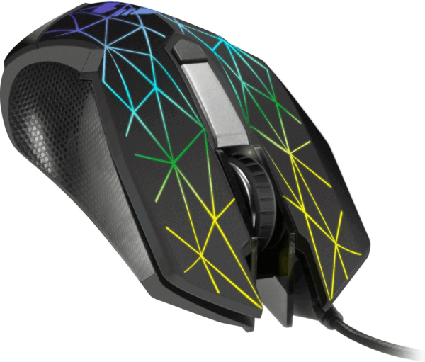Speedlink RETICOS RGB Gaming Mouse - USB Mouse with RGB Lighting for Office/Home Office for PC/Notebook/Laptop, Black - Image 3