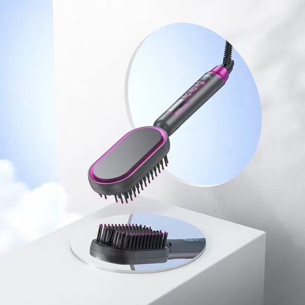 Hoco HP44 Electric Straightening Hair Comb with Digital Display (EU) - Image 7