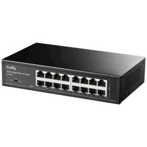 Alternative view of CUDY SWITCH 16 PORT GIGABIT GS1016