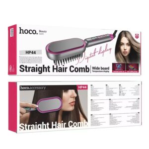 Hoco HP44 Electric Straightening Hair Comb with Digital Display (EU)