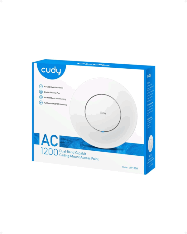 CUDY ACCESS POINT DUAL BAND GIGABIT AP1300