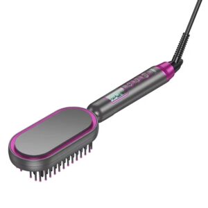 Alternative view of Hoco HP44 Electric Straightening Hair Comb with Digital Display (EU)