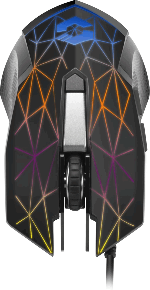 Speedlink RETICOS RGB Gaming Mouse - USB Mouse with RGB Lighting for Office/Home Office for PC/Notebook/Laptop, Black - Image 2