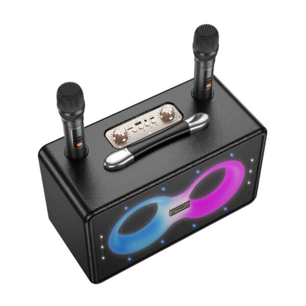 Hoco Dual Mic Outdoor Bluetooth Speaker HA8 - Image 3