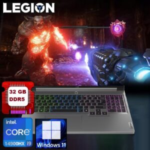 Lenovo Legion 5 16IRX9 Core™ i9-14900HX | 32GB DDR5 RAM ; 1TB SSD | RTX™ 4060 8GB GDDR6 | 16 inch WQXGA IPS Display | Windows® 11 Home | 4-Zone RGB Backlit Keyboard | Luna Grey – OPEN BOX