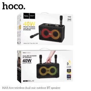 Hoco Dual Mic Outdoor Bluetooth Speaker HA8
